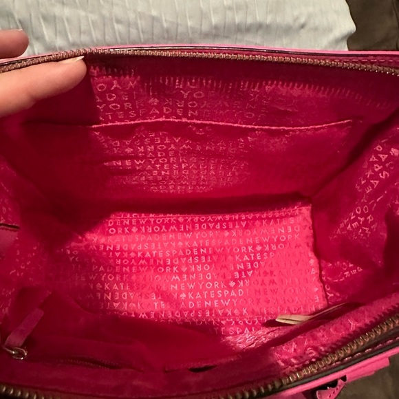 Kate Spade Pink Handbag with Crossbody Strap - EUC - Picture 10 of 10